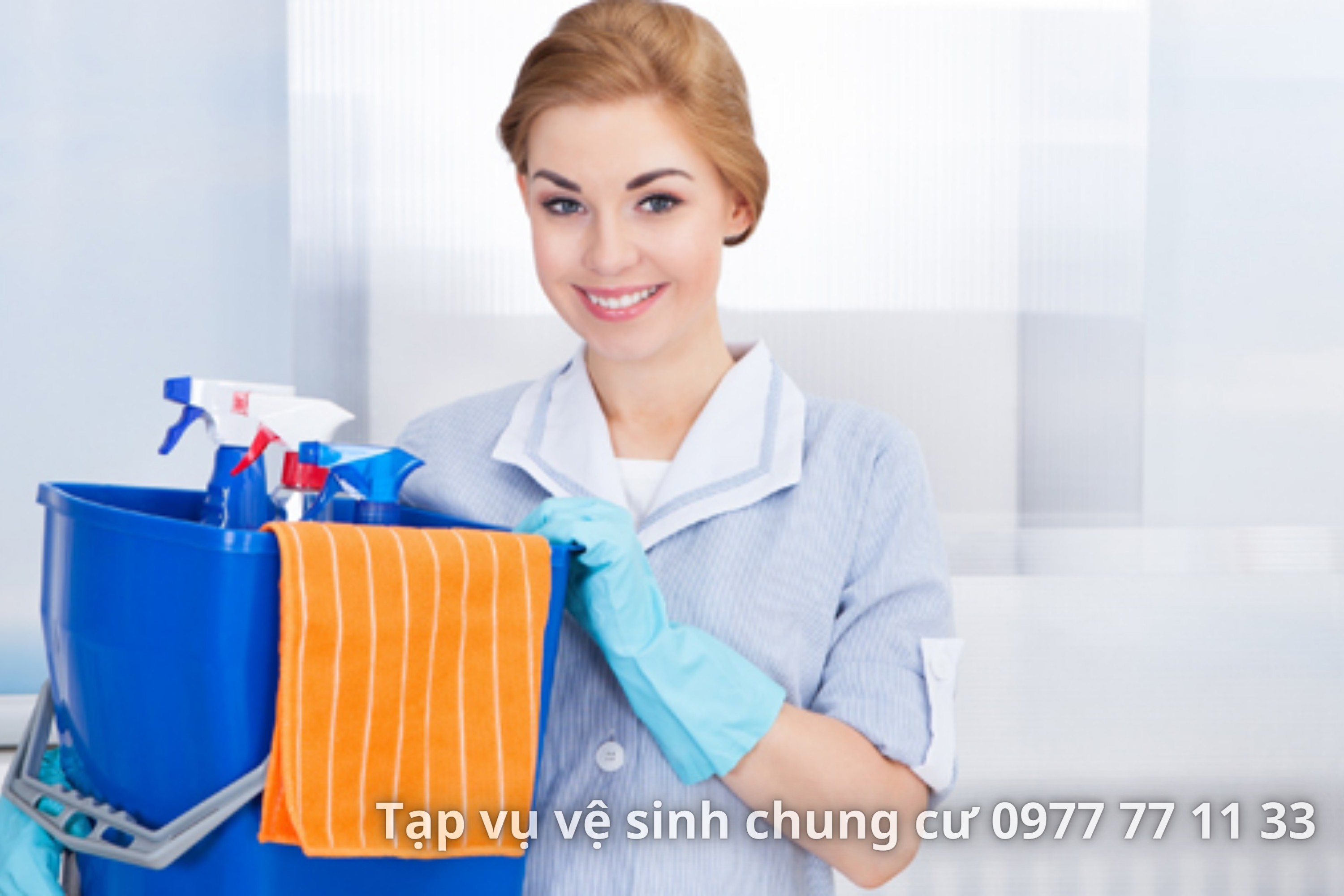 DỊCH VỤ CUNG CẤP TẠP VỤ  VỆ SINH CHUNG CƯ TẠI QUẬN 3 TP HCM - 0977 77 11 33